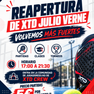 REAPERTURA JULIO VERNE